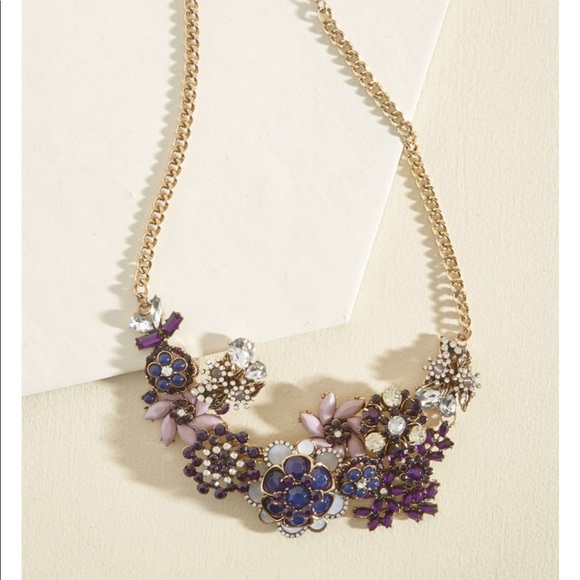 Modcloth Accessories - Floral statement necklace ModCloth
